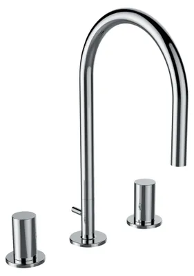 Produktbild von LAUFEN H3123330042201 3-Loch WT-Mischer K-LAUFEN Schwenkaus