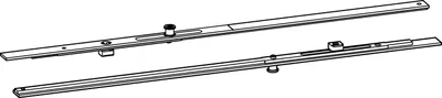 Produktbild von HAUTAU ATRIUM HKS 200 Z Breitenteil-Set, FFB 720-1050 mm, 1 Paar