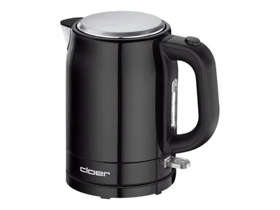 Produktbild von Cloer 4510 Wasserkocher Edelstahl schwarz 1L