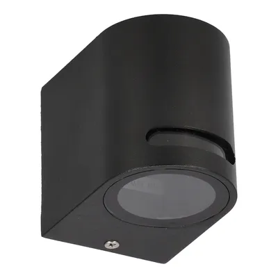 Produktbild von Gartenlampe Fassaden Außenwandbeleuchtung VIRA 1 GU10 schwarz IP54 EDO777374 EDO Garden Line