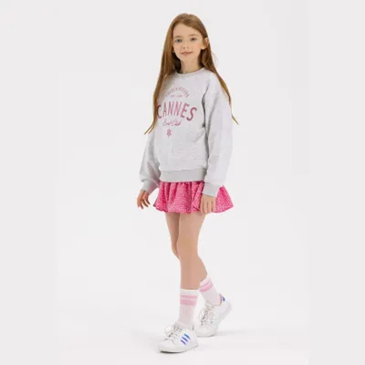 Produktbild von Minoti Rock elastisch Rosa Gr. 116 für Mädchen
