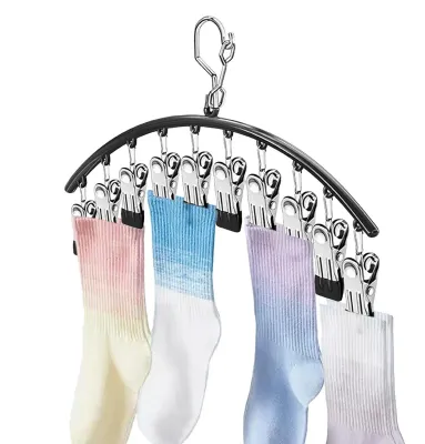 Produktbild von Platzsparende Kleiderbügel mit Clips