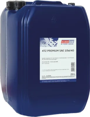 Produktbild von EUROLUB PREMIUM für 10W-40 20 Liter Motoröl Motorenöl Teilsynthetisch Öl Motorradöl Motorbike