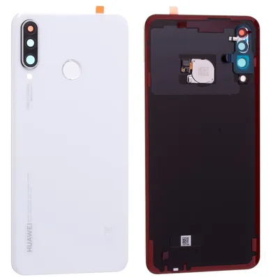 Produktbild von Original Huawei P30 Lite Akkudeckel Backcover mit Fingerprint Weiß 02352RQB