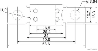 Produktbild von HERTH+BUSS ELPARTS Sicherung 50295872
