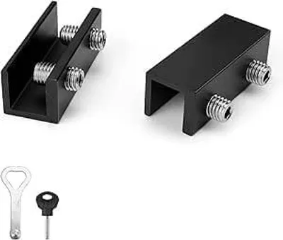 Productafbeelding van Schuifraamgrendel 2 stuks, aluminiumlegering, met zeskantsleutel, roestvrij, voor thuis