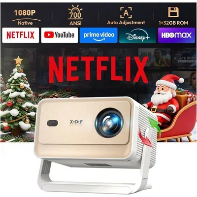 Productafbeelding van XGODY Beamer projector voor thuisbioscoop