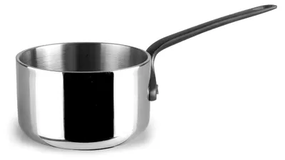 Produktbild von Lacor 61144 – Mini-Trimetall-Kochtopf, Edelstahl 18/10, Durchmesser 8, 5 cm