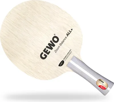 Produktbild von GEWO Tischtennisholz Zoom Balance All+ konkav small