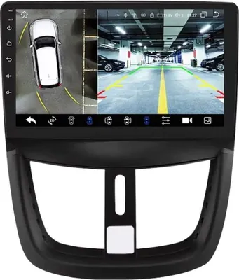Produktbild von Autoradio mit Bluetooth und CarPlay für Peugeot 207 / 207cc (2006–2015) – Kompatibel mit Apple und Android – Stereoanlage – Navigationssystem