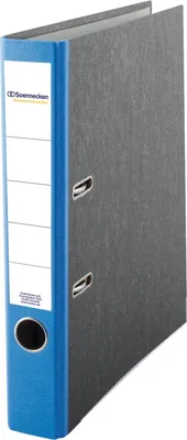 Produktbild von Ordner 3329 DIN A4 50mm Pappe blau Packung mit 25 Stück