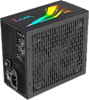 Produktbild von Stromquelle Aerocool LUXRGB650M RGB 650W Schwarz 650 W