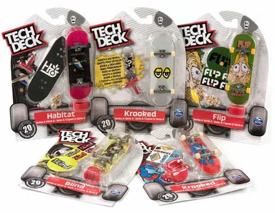 Produktbild von Tech Deck , 96mm-Fingerboard mit authentischen Designs (verschiedene Modelle), Griffbrett, 6 Jahr(e)