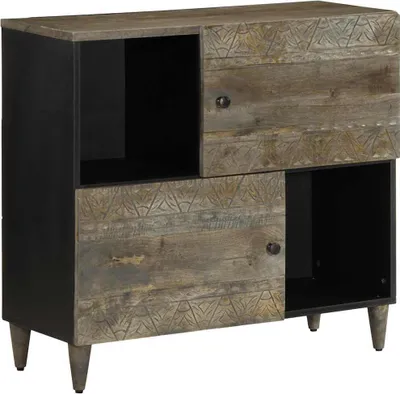Image de Buffet 80x33x75 cm bois massif de manguier
