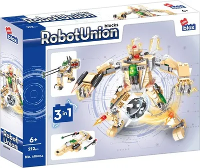 Zdjęcie produktu dla Klocki konstrukcyjne Robot ALLEBOX