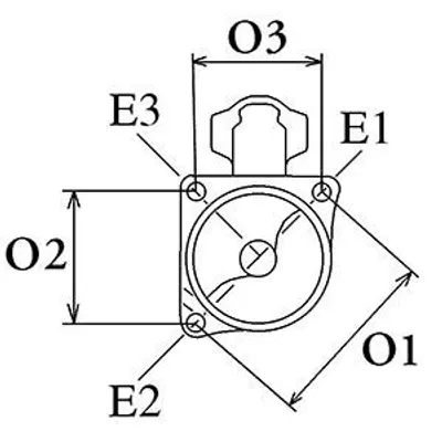 Produktbild von HC-Cargo 113674 Starter Anlasser 2,0kW für OPEL Astra G CC (T98) 12V
