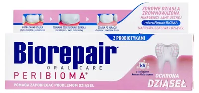 Immagine prodotto di Biorepair Protezione Gengive Dentifricio 75ml Antinfiammatorio senza fluoro