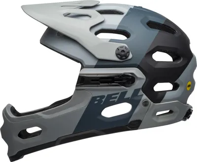 Zdjęcie produktu dla Kask BELL Fullface SUPER 3R MIPS szary / brązowy : S Rozmiar: S