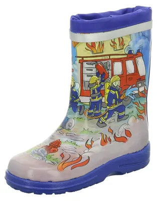 Produktbild von Beck Jungen Fire Gummistiefel, Mehrfarbig, 21 EU
