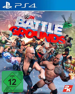 Zdjęcie produktu dla 2K WWE Battlegrounds, PlayStation 4, Tryb multiplayer, Powyżej 13 lat, Nośnik fizyczny