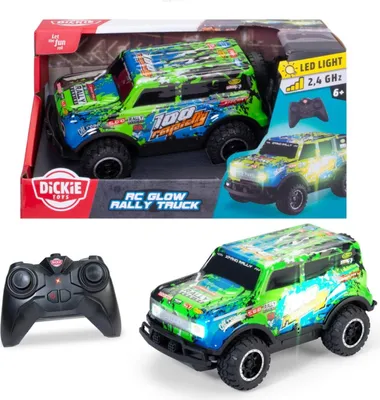 Produktbild von Dickie ferngesteuertes Fahrzeug Auto Go Crazy RC Glow Rally Truck 201103015
