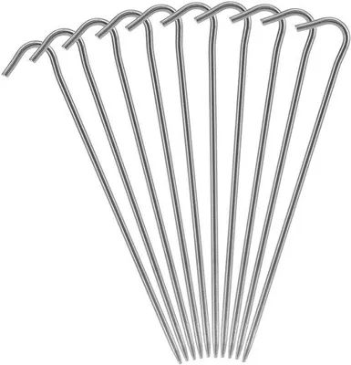 Produktbild von Leichtes Basisschrauben-Set aus korrosionsbeständigem Material – 10er-Pack