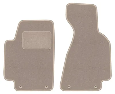 Immagine prodotto di Tappetini anteriori in moquette per Audi 80 B5 1994-2000 (cabrio) – 2 pezzi, beige, su misura – Wielganizator LUX