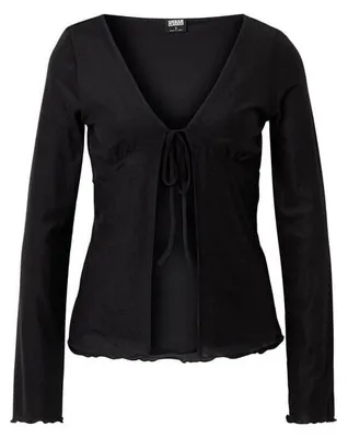 Produktbild von Urban Classics Cardigan Damen Ladies Mesh Cardigan schwarz S