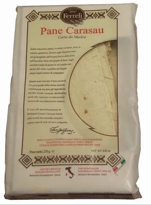 Immagine prodotto di Pane Carasau D'Ogliastra Carta Musica 250 gr. - Ferreli