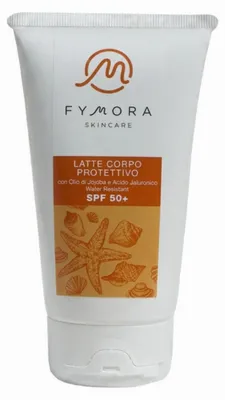Produktbild von Fymora - Sonnenmilch Körper SPF 50 Plus 150 ml - Wasserfest mit Hyaluronsäure und Jojobaöl