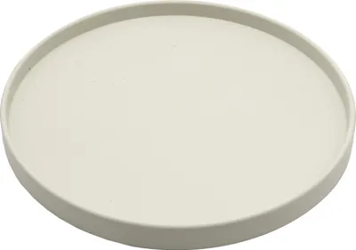 Zdjęcie produktu dla Dekovita, okrągła podstawka pod świecę, Ø 30 x 2 cm, imitacja kamienia, jasnoszara