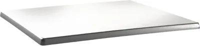 Produktbild von Topalit Classic Line rechteckige Tischplatte weiß 110 x 70cm