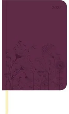 Image de Agenda Lady Journal Deluxe, couleur violet, année 2027