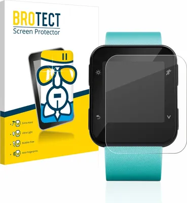 Produktbild von BROTECT Schutzglas für Garmin Forerunner 35 / 30 Schutzfolie Panzer Folie Glas Display Schutz klar
