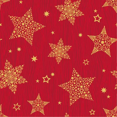 Immagine prodotto di 50 tovaglioli, 3 veli 1/4 di piega 25 cm x 25 cm "Christmas Shine"