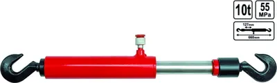 Produktbild von VOREL Hydraulischer Zugzylinder 10 Tonnen Rot 80450
