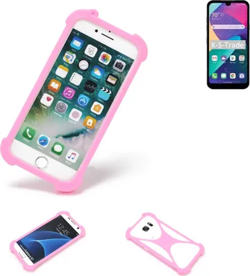 Produktbild von K-S-Trade Handy Hülle kompatibel mit LG Electronics Phoenix 5 Schutz Hülle Bumper Silikon Schutz Hülle Cover Case Silikoncase Silikonbumper TPU