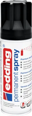 Produktbild von EDDING Permanent Spray 5200 tiefschwarz seidenmatt 200ml
