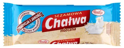 Productafbeelding van Unitop, Sesamhalva met melk, 50 gram