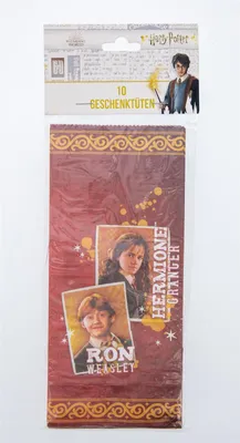 Produktbild von Harry Potter Party-Tüte Papier inkl. Sticker 10 Stk. Migebsel Papiertaschen Kindergeburtstag