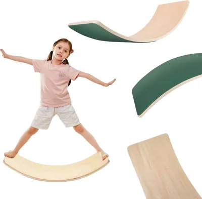 Image de Planche d'équilibre Balance Board Lama - vert foncé