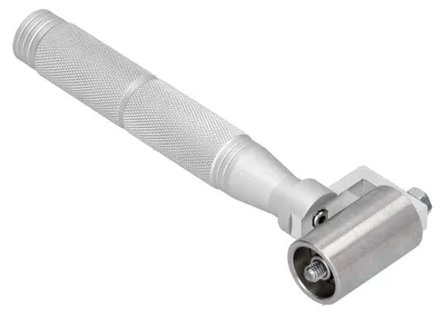 Produktbild von Andruckroller, 40 mm Edelstahl-Andruckrolle, Tapete, Flache Naht, Andruckwerkzeug, Heimdekoration, Werkzeug für Heimwerker