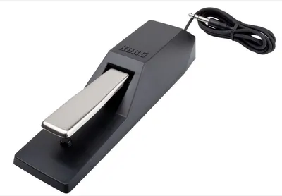 Produktbild von Korg Sustainpedal DS-1H, stabile Piano-Ausführung, 251x66x53mm, stufenlos regelbar, Halbpedal