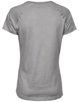 Image de Tee Jays 7021 | T-shirt de sport Cool-Dry pour femmes - Couleur : Grey Melange - Taille : XL