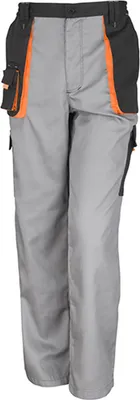 Immagine prodotto di Result WORK-GUARD R318X | Pantaloni da lavoro Work-Guard Lite - Colore: Grigio/Nero/Arancione - Taglia: 4XL