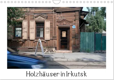 Produktbild von Holzhäuser in Irkutsk (Wandkalender 2027 DIN A4 quer), CALVENDO Monatskalender