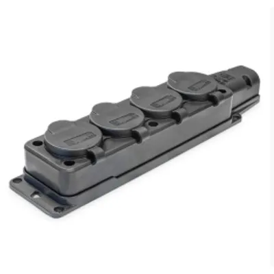 Zdjęcie produktu dla Listwa gumowa do przedłużacza 4x230V 16A F6.0373