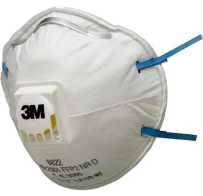 Produktbild von 3M Atemschutzmaske 8822, FFP2 NR D 10 Stück