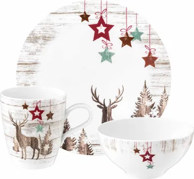 Produktbild von Seltmann Weiden Life Christmas Frühstücks-Set 18-teilig