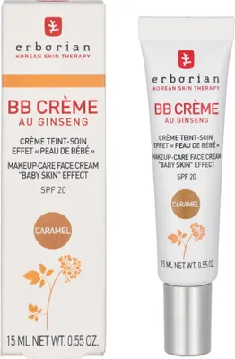Obrázek produktu pro Karamel Erborian BB krém Au Ginseng 5 v 1 Baby Skin Effect SPF20
